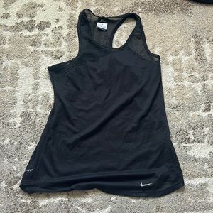 Nike asymmetrical workout athletic tank top